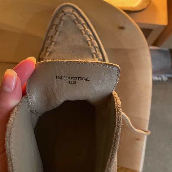 All Saints lace suede Leon boot - Picture 9 of 9